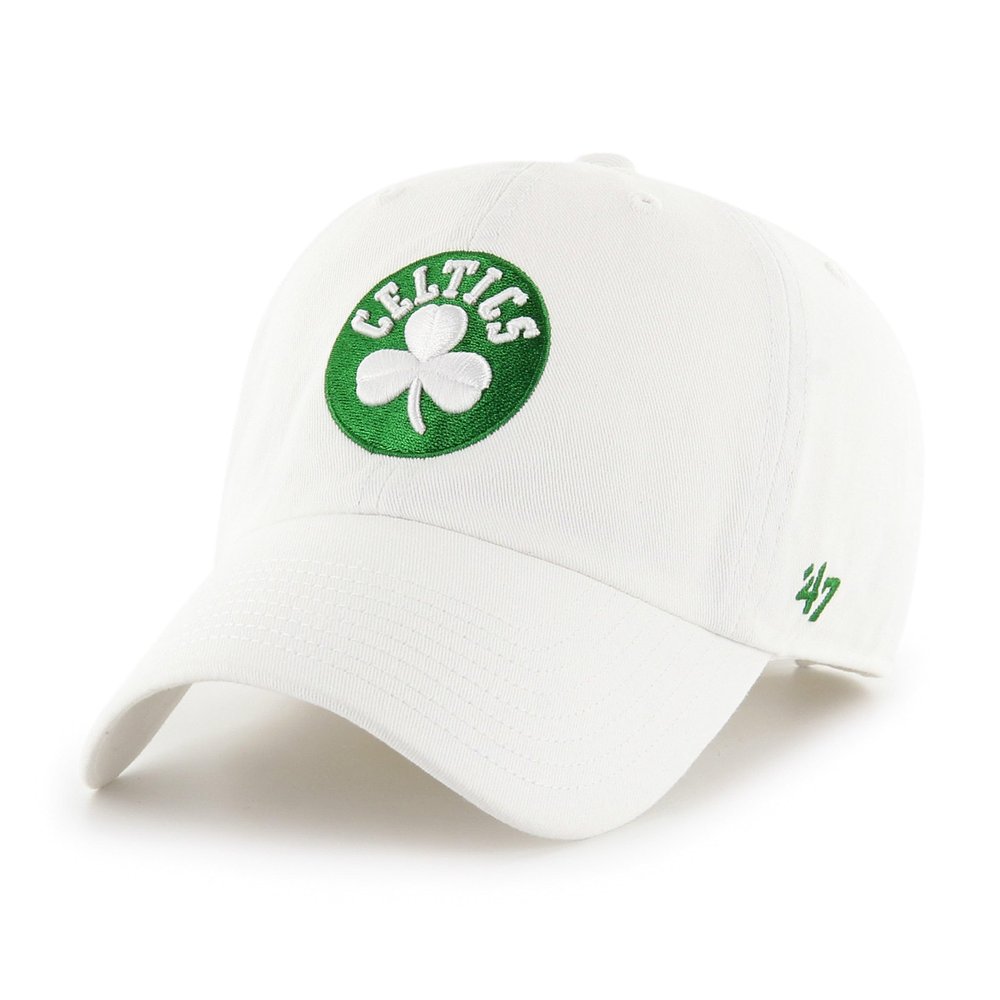 '47 Brand Boston Celtics, White, Baseball Cap