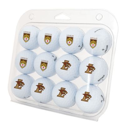 Desert Cactus Lehigh University Golf Balls 12 Pack  LU Mountain Hawks Full Color Dozen  Officially Licensed Sport Team Accessory