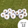 Desert Cactus Lehigh University Golf Balls 12 Pack  LU Mountain Hawks Full Color Dozen  Officially Licensed Sport Team Accessory view 4