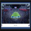 Buffalo Bills, Night Game (end zone) - 42x15.5-inch Single Mat, Select Framed Picture by Blakeway Panoramas view 1
