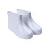 Healifty Wear-resistant and Non-slip Low Canister Rain Shoes 1 Pair Thicken Rain Boots for Women Size 40 White view 1