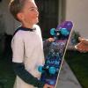 24" Mini Maple Complete Skateboard | ABEC 7 Bearings | Double Kick Concave Deck | Kids Skateboard, Ages 5-8 view 2