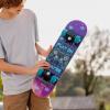 24" Mini Maple Complete Skateboard | ABEC 7 Bearings | Double Kick Concave Deck | Kids Skateboard, Ages 5-8 view 3