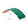 ECR4Kids Wooden Rocking Balance Board with Non-Slip Felt Base, Montessori Toy, Green view 2