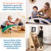 ECR4Kids Wooden Rocking Balance Board with Non-Slip Felt Base, Montessori Toy, Green view 4