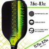 Franklin Sports Pickleball Paddle - Vibe Polypropylene Core Racket - Official USA Pickleball (USAPA) Approved Paddle - Lightweight Pro Racket - Green - 13mm Thick Core view 4