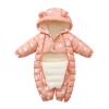 Baby Girl Winter Snowsuit Boys Girls Jumpsuit Outwear Snowsuit Padded Jacket Warm Romper Coat 0-18 (Pink, 3-6 Months) view 1