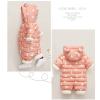 Baby Girl Winter Snowsuit Boys Girls Jumpsuit Outwear Snowsuit Padded Jacket Warm Romper Coat 0-18 (Pink, 3-6 Months) view 2