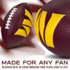 Franklin Sports NFL Washington Commanders Football - Kids Foam Football - Soft Junior Size 8.5" Ball with 3D Logos - Perfect for Gameday + Tailgates view 2