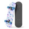 Rude Boyz 17" Micro Complete Skateboard | Maple Wood | ABEC 7 Bearings | Double Kick Concave Deck | Kids Skateboard, Ideal Toddler Cruiser Ages 2-5 view 1
