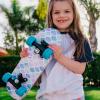 Rude Boyz 17" Micro Complete Skateboard | Maple Wood | ABEC 7 Bearings | Double Kick Concave Deck | Kids Skateboard, Ideal Toddler Cruiser Ages 2-5 view 2