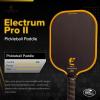 Electrum Pro II Pickleball Paddle USAPA Approved | Carbon Fiber Surface | Polypropylene Honeycomb Core | Best Paddle for Spin and Power | Lightweight view 2