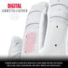 Franklin Sports MLB Batting Gloves - Neo Classic II Adult + Youth Batting Gloves Pair - Baseball + Softball Gear - Pearl White - Adult Small view 2