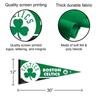 Boston Celtics Pennant Flag and Wall Tack Pads Mounts view 3