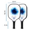 Franklin Sports Pickleball Paddle - Pilot Polypropylene Core Racket - Official USA Pickleball (USAPA) Approved Paddle - Lightweight Pro Racket - Blue - 10mm Thick Core view 2