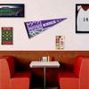 Sacramento Kings Pennant Flag and Wall Tack Pads Mounts view 3