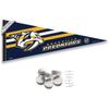 Nashville Predators Pennant Flag and Wall Tack Pads Mounts view 1
