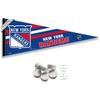 New York Rangers Pennant Flag and Wall Tack Pads Mounts view 1