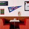 New York Rangers Pennant Flag and Wall Tack Pads Mounts view 3