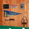 Golden State Warriors Pennant Flag and Wall Tack Pads Mounts view 4