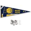 Indiana Pacers Pennant Flag and Wall Tack Pads Mounts view 1