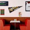 Pittsburgh Penguins Pennant Flag and Wall Tack Pads Mounts view 3