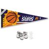 Phoenix Suns Pennant Flag and Wall Tack Pads Mounts view 1