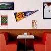 Phoenix Suns Pennant Flag and Wall Tack Pads Mounts view 3