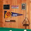 Phoenix Suns Pennant Flag and Wall Tack Pads Mounts view 4