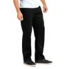 BasicList Men's Heavyweight Fleece Sweatpants - Open Bottom Thick Warm Cotton Blend Athletic with Pockets, Black, 2XL view 2