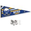 Buffalo Sabres Pennant Flag and Wall Tack Pads Mounts view 1