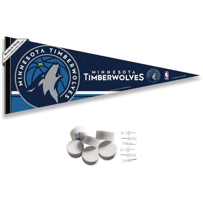 Minnesota Timberwolves Pennant Flag and Wall Tack Pads Mounts