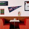 Columbus Blue Jackets Pennant Flag and Wall Tack Pads Mounts view 3