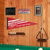 Detroit Red Wings Pennant Flag and Wall Tack Pads Mounts view 4