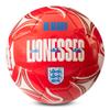 Hy-Pro Officially Licensed England Lionesses Cosmos Soccer Ball  Size 5 Red for Kids & Adults, Training, Match & Fan Collectible view 1