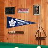 Toronto Maple Leafs Pennant Flag and Wall Tack Pads Mounts view 4