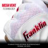 Franklin Sports MLB Baseball Batting Gloves - Shok-Sorb X Batting Gloves for Baseball + Softball - Adult + Youth Padded Non-Sting Pair - White + Red Chrome - Adult Small view 4