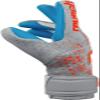 Reusch Pure Contact Aqua Goalkeeper Gloves, Gray/Orange/Blue, Size 11 view 3