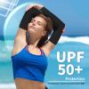 YESLIFE Black UPF 50 Cooling Sports Arm Sleeve for Women, Men & Kid, UV Sun Protection Arm Sleeves for Men & Women - Tattoo Cover Up view 4