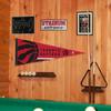 Toronto Raptors Pennant Flag and Wall Tack Pads Mounts view 4