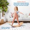 ECR4Kids Wooden Rocking Balance Board with Non-Slip Felt Base, Montessori Toy, Seafoam view 3