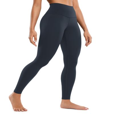 CRZ YOGA Butterluxe Yoga Leggings 28'' - High Waisted Womens Workout Lounge Pants Buttery Soft True Navy X-Small