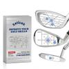 Seticek Golf Impact Tape Set 300Pcs, Self-Teaching Sweet Spot and Consistency Analysis, Golf Club Impact Stickers for Woods Irons and Putters Each 100 Pcs,Useful Training Aid Improve Ball Striking view 1