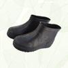 Healifty Men's Eva Low Canister Rain Shoes 1 Pair of Thicken Rain Boot Antiskid Sole Black Size 44 Comfortable and Sturdy view 4