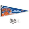 New York Knicks Pennant Flag and Wall Tack Pads Mounts view 1