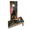 Duck Hunting Lab Custom Cornhole Board Game Set view 1
