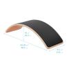ECR4Kids Wooden Rocking Balance Board with Non-Slip Felt Base, Montessori Toy, Black view 2