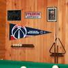 Washington Wizards Pennant Flag and Wall Tack Pads Mounts view 4
