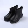 Healifty 1pair Portable Acid and Alkali Resistant Low Canister Rain Shoes Non- Boots for Rainy Days Black Comfortable Design for Stability and Safety view 2