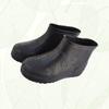 Healifty 1pair Portable Acid and Alkali Resistant Low Canister Rain Shoes Non- Boots for Rainy Days Black Comfortable Design for Stability and Safety view 3